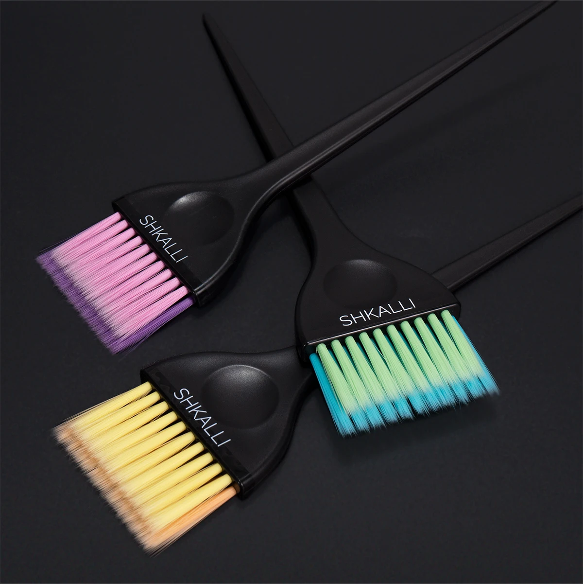 Professionelle Haar Tönung Pinsel Hause Salon Friseur Haar Färben Pinsel Farbige Weiche Borsten Balayage Pinsel Haar Tönung Werkzeug – Detail 4