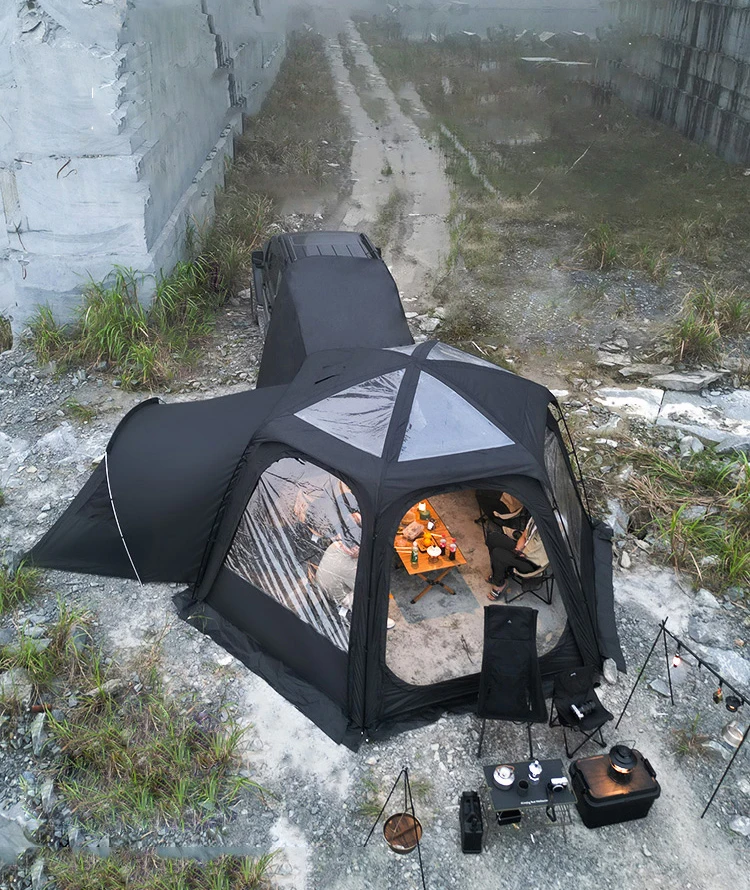 Hot Selling Large Connectable Tent Geodesic Dome Party Tent Made of Durable Polyester-Available for Sale