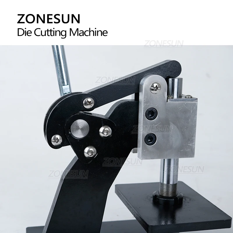 ZONESUN 13*9cm Manual Handmand Gift Souvenir Tool 0.8T Labor-saving Die Cutting Machine