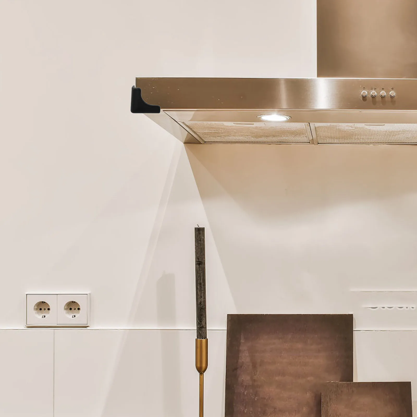 4 قطع من واقيات زوايا غطاء المحرك، واقيات حافة السيليكون، سهلة التركيب، تصميم متعدد الوظائف