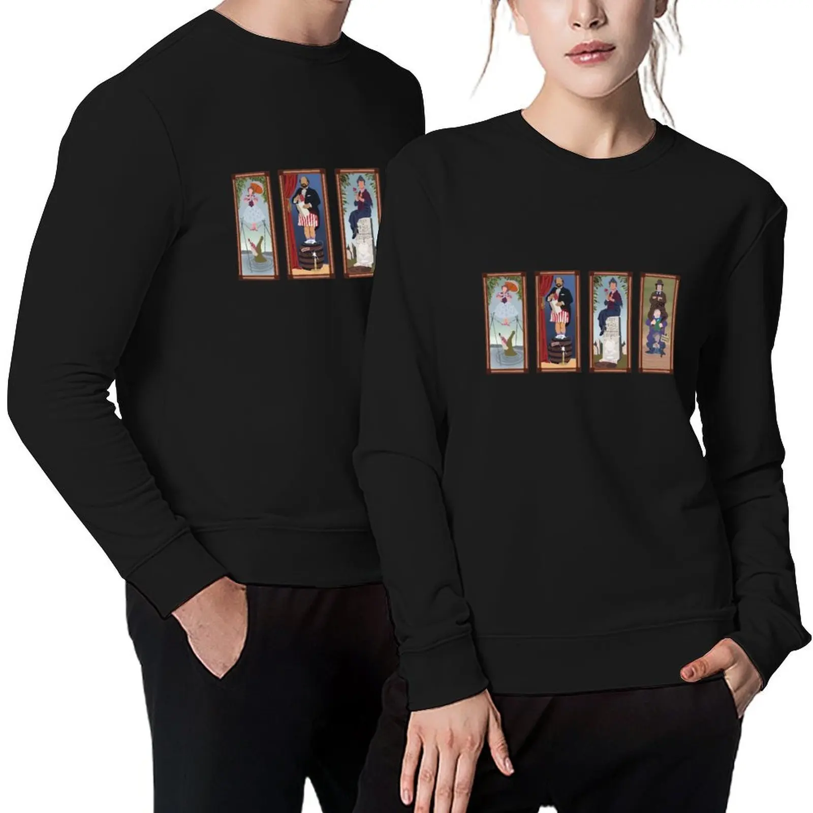 

Minimalist Haunted Mansion Stretching Room Portraits Pullover mens clothing men clothing fashion men new in sweatshirts