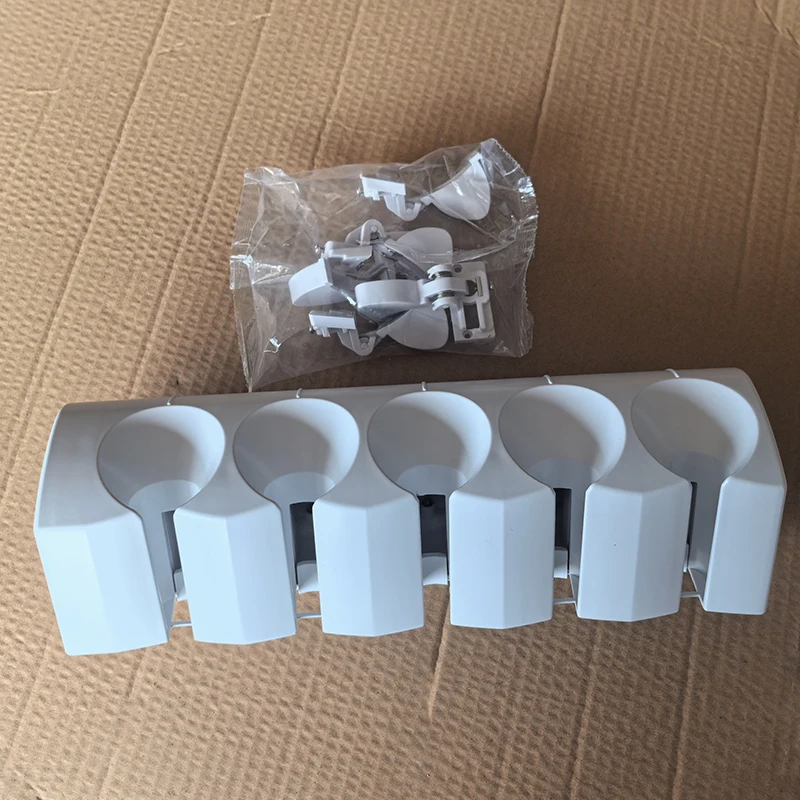 Dental 5 Set holder 5 Seat Handpiece Holder Syringe hanging box Scaler holder Dental Chair Uint Triple Rack box view 2