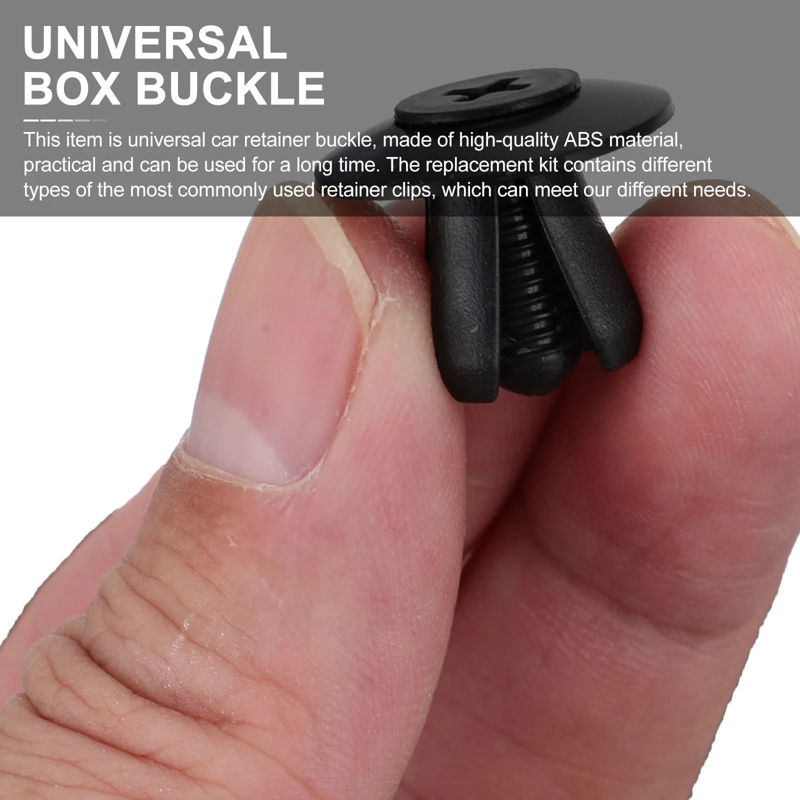 

150pcs Fastener Kit Universal Auto For Door Trim Bumper Side Skirt Radiator Shield Automotive Combination