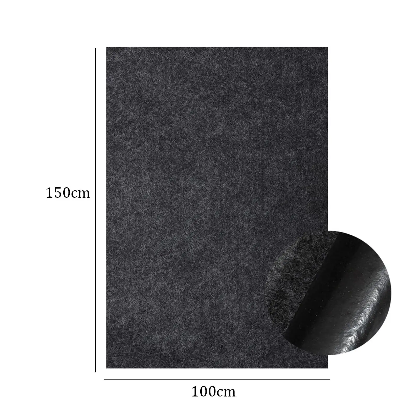 Tappetino per garage generico Tappetino per olio assorbente Accessori antipolvere Protezione per pavimento per garage facile da pulire Tappetino per garage per auto