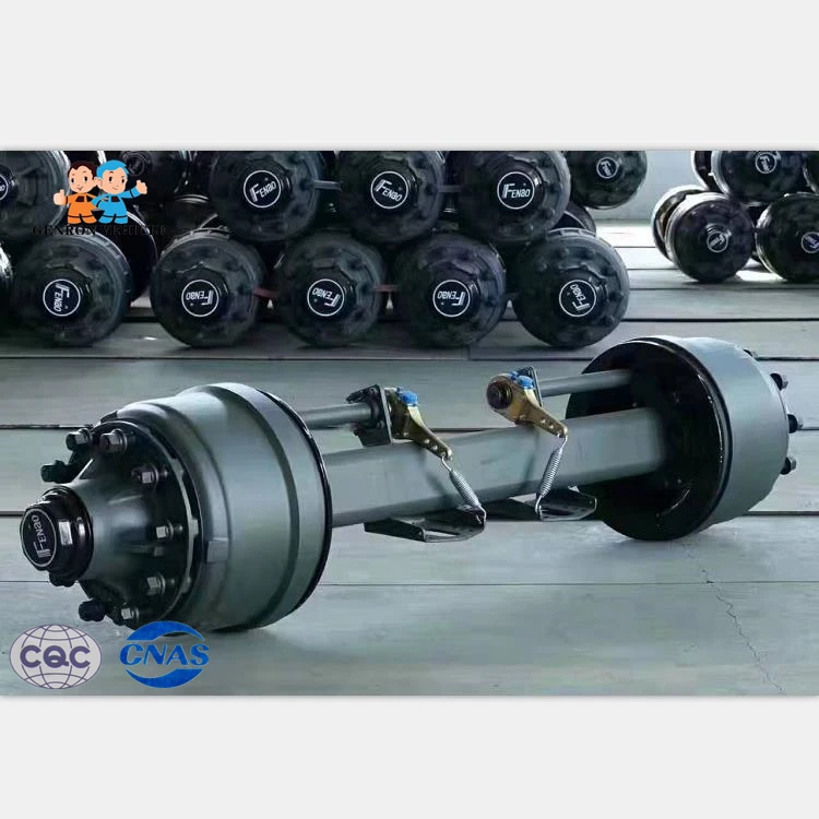 

Heavy Duty Low Price 13tons Fuwa Truck Semi Traielr Axle Type Axles for Sale