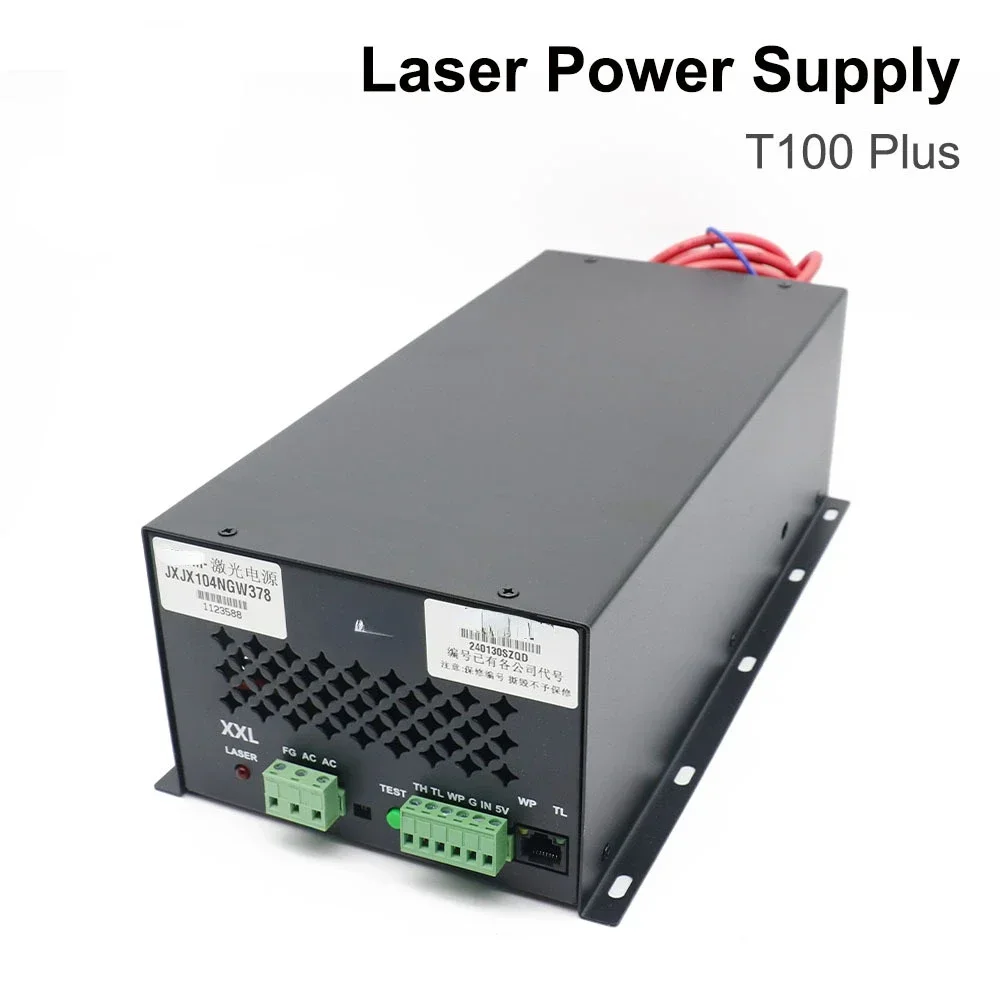 Hot Sales80W-100W CO2 Laser Power Supply Source For CO2 Laser Engraving Cutting Machine HY-T100 T / W Plus Series Long Warranty