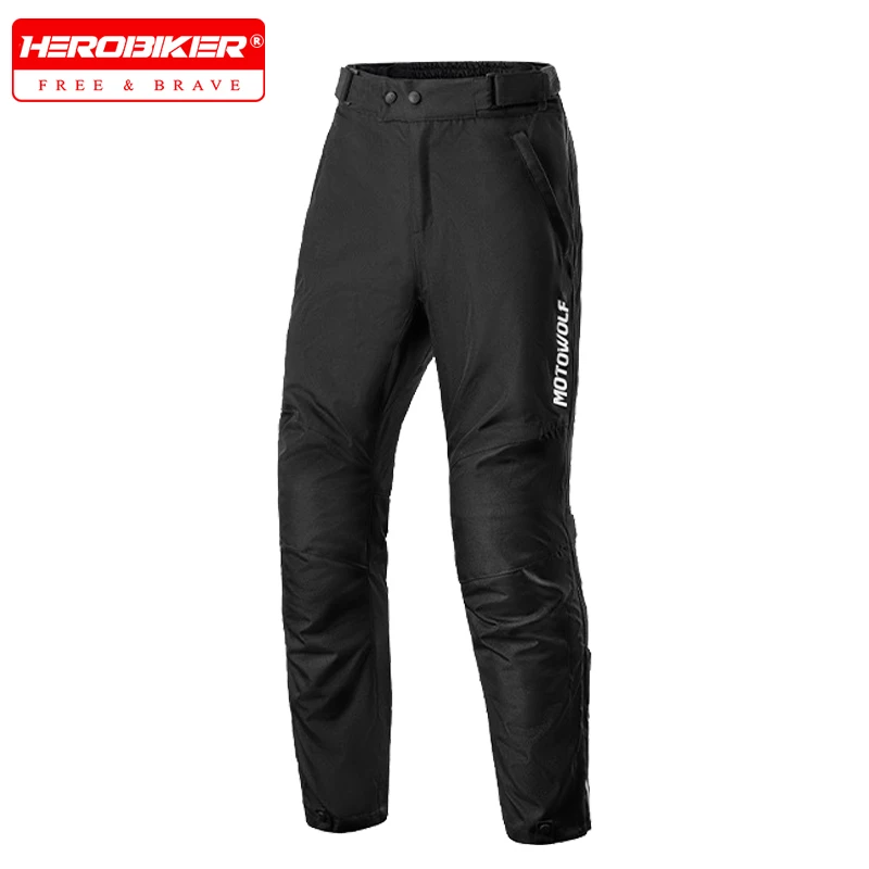 

Motorcycle Riding Pants For Winter Windproof Warm Rainproof Reflective Off-road Motorcycle Pants Easy To Remove Motorcycle Pants