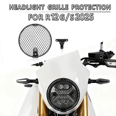 신형 오토바이 액세서리 헤드라이트 프로텍터 그릴 가드 커버 보호 그릴 커버 BMW R12GS R12 GS R 12 G/S 2025-용
