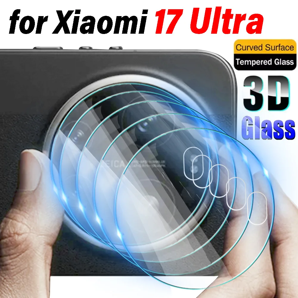 

5-1 шт. для Xiaomi 17 Ultra: Защитная пленка для объектива камеры, HD закаленное стекло, защита от царапин для Mi 17 Ultra