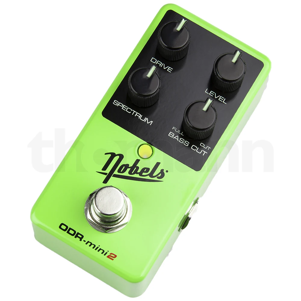 Nobels-Mini Pedal de efecto Overdrive analógico Natural, ODR-mini2 con nueva perilla de corte de Bajo Variable y True Bypass