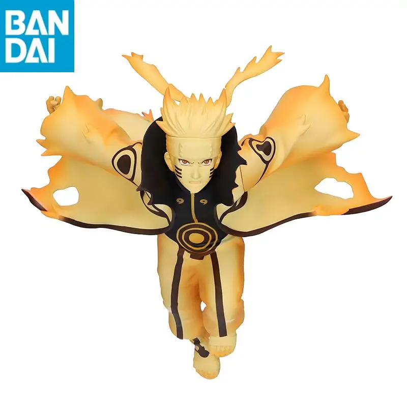 ในสต็อกของแท้ Bandai Namco Banpresto NARUTO Shippuden การสั่นสะเทือนดาว UZUMAKI NARUTO 4 Collector Figurine ของเล่นรุ่น