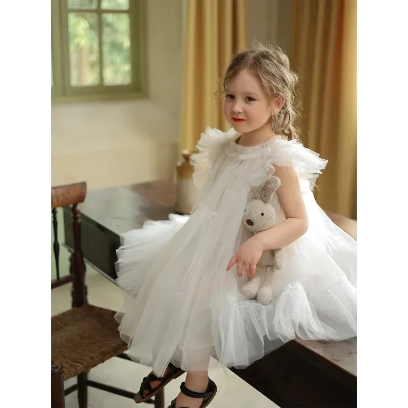 Baby Girl Dress Summer Toddler Kids Dress Baby Tutu Dresses Children Birthday Party Dress Baby Girl Clothes