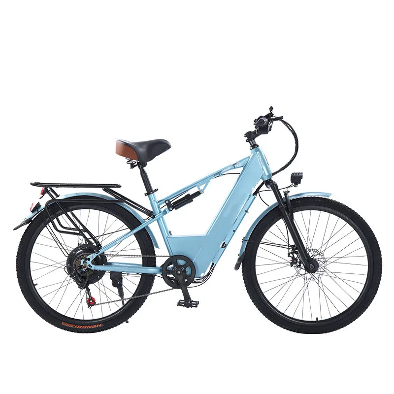 High-quality 26inch Ebike 350W 48V electric bicycle 700c electric high carbon steel frame off-road bike urban city E-Bike