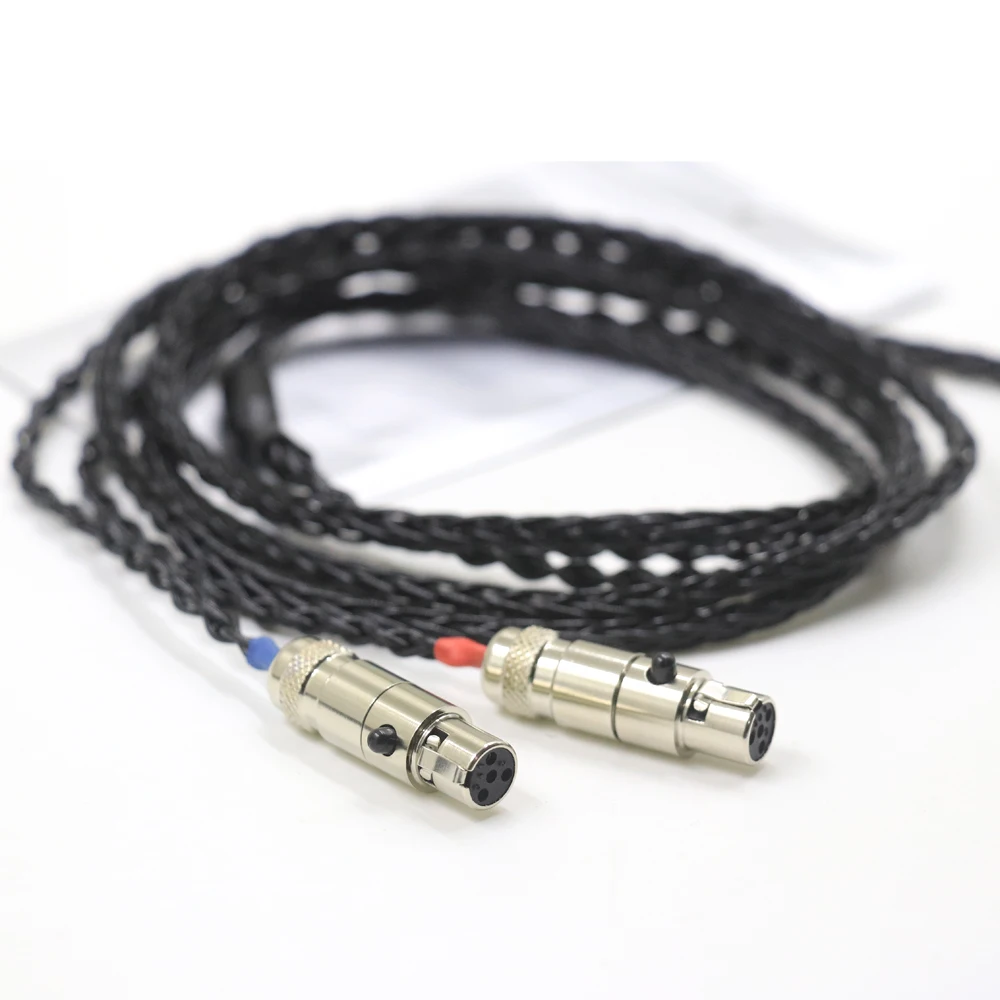 Haldane HIFI BlackJelly High-end Taiwan 7N Litz OCC Headphone Replace Upgrade Cable for HDD HPC1 2 3 4 5 HDDphone HEDD Audio