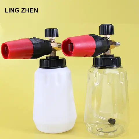 Manufacturer Direct Selling High-Pressure Foam Spray Can With Adjustable Big Mouth PA Cleaning Gun Car Washer Professional Foam 10 best sales snowfoam - №8