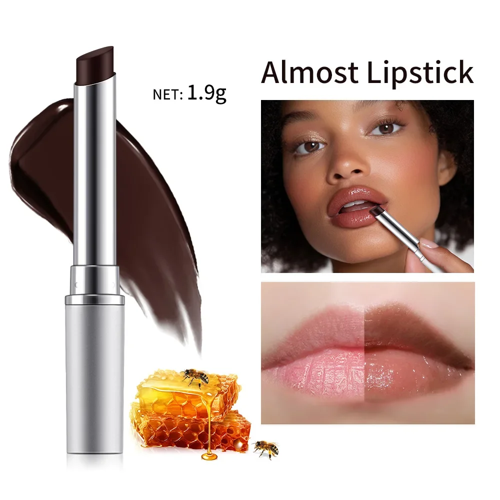 Nieuwe Zwarte Honing Kleurloze Lippenbalsem Lippenstift Langdurige Hygiënische Hydraterende Lippen Voller Voedt Make-Up Lipverzorging Cosmetica