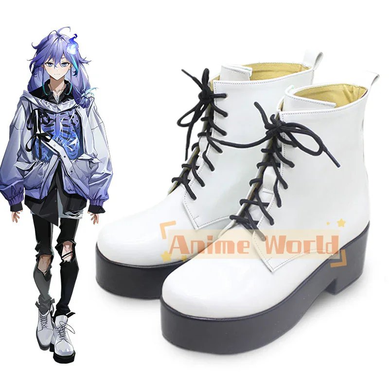 Virtual YouTuber Minase Rio Cosplay Shoes Halloween Carnival Boots Custom Made