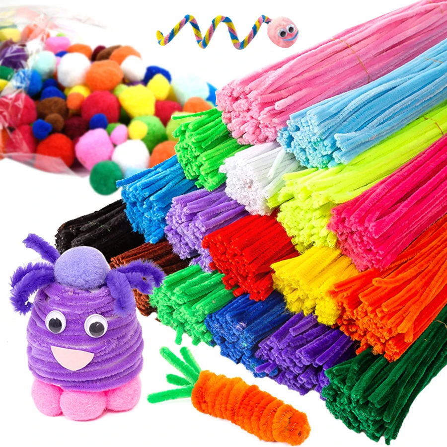 100 قطعة 30 سنتيمتر ورأى الأنابيب مع 200 قطعة رقيق مرونة عالية لينة الكريات DIY بها بنفسك المواد الحرفية سكرابوكينغ المشاريع الفنية اليدوية #2