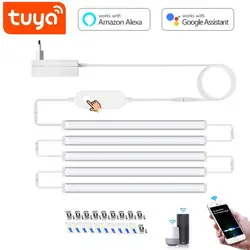 Tuya Led Lamp Smart Life WiFi Aluminum Bar LEDs Strip Light 12V Kitchen TV Cabinet Night Desk Lights For Alexa and Google Home