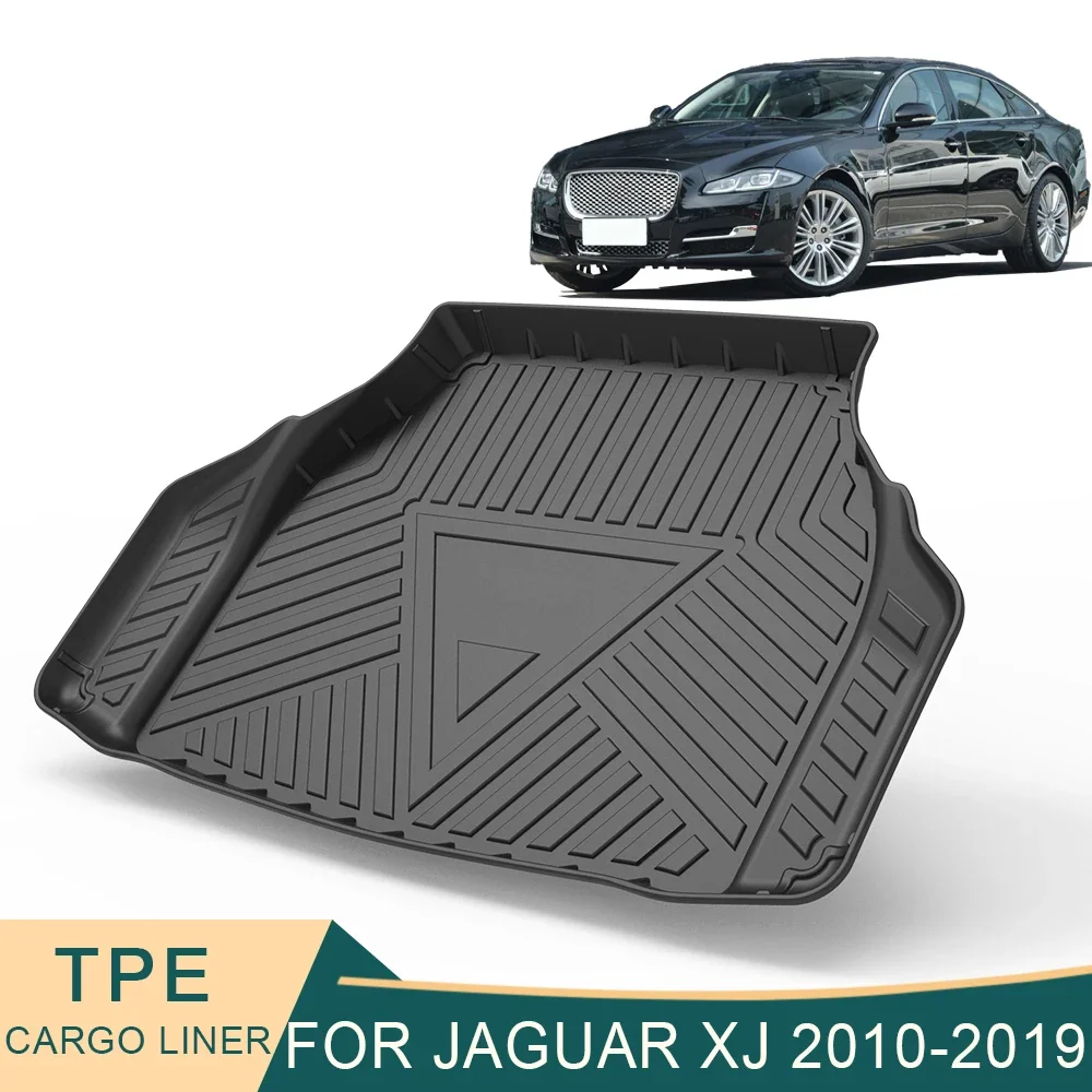 

For Jaguar XJ X351 2010-2019 Auto Car Cargo Liner All-Weather TPE Non-slip Trunk Mats Boot Tray Carpet Interior Accessories