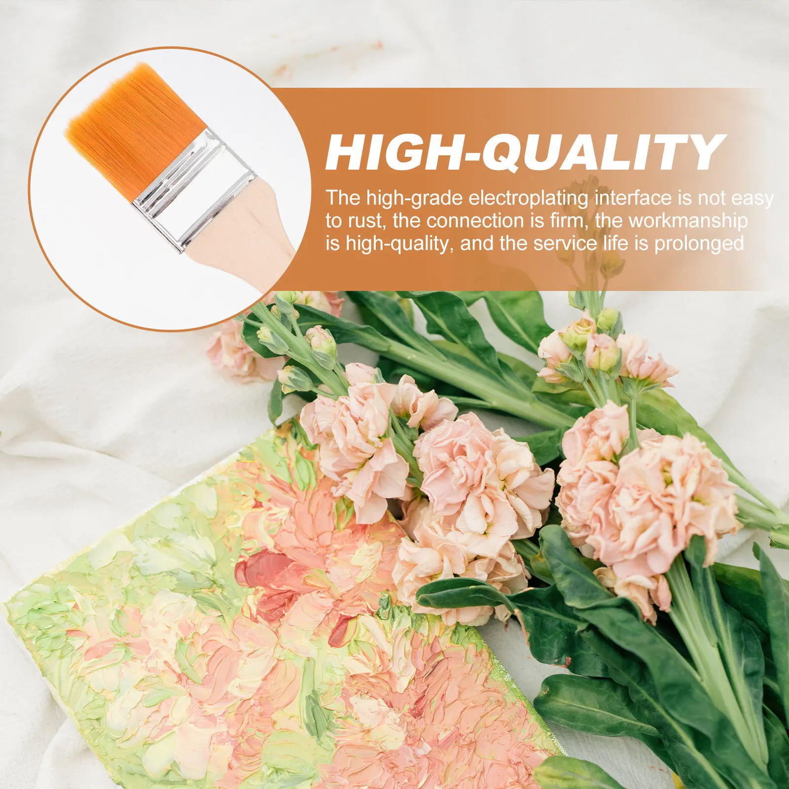 

Набор из 25 кистей для граффити и рисования: нейлоновая щетина, деревянная ручка, для росписи стен, масляной живописи, творчества, многофункциональные кисти