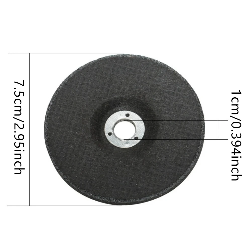 7Pcs Procut3-Inch Circular Saw Blade Set with 75mm Grinding Disc - Durable Steel Structure, Including Chain Saw Disc Blades, Me