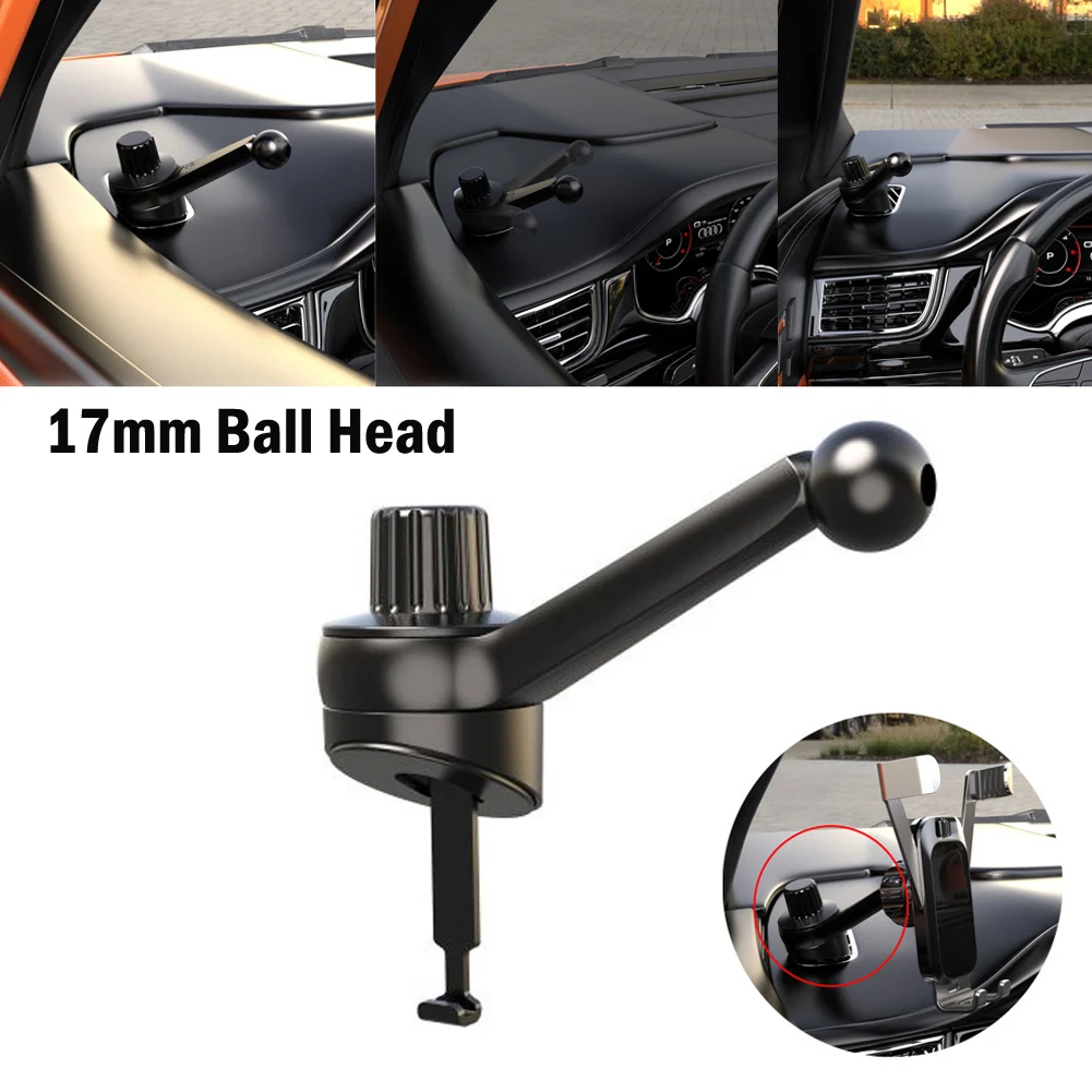 

0 0 0 0 0 1pcs Mobile Phone Holder Upgrade Air Vent Car Phone Holder Clip 17mm Ball Head For Car Phone Stand Accessories