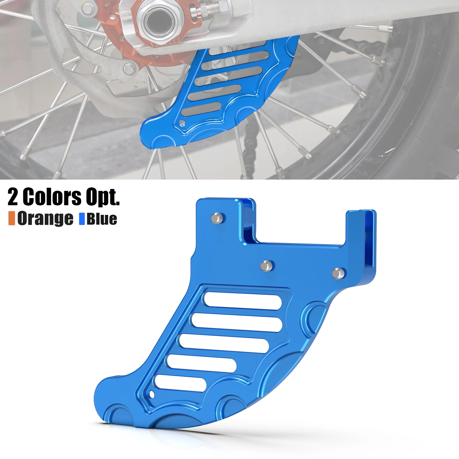 For Husqvarna TE 300 TE 250 FE 250 FE 350 FE 450 FE 501 2014-2017 Motorcycle Rear Brake Disc Guard For KTM EXC 300 TPI SXF 450