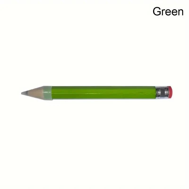 1 Stück 33 cm Riesenstift für Maler, Künstler, Studenten, großer Holzstift mit Radiergummi, Schreibwaren, Neuheit, Schule, Bürobedarf, Geschenk – Detail 8