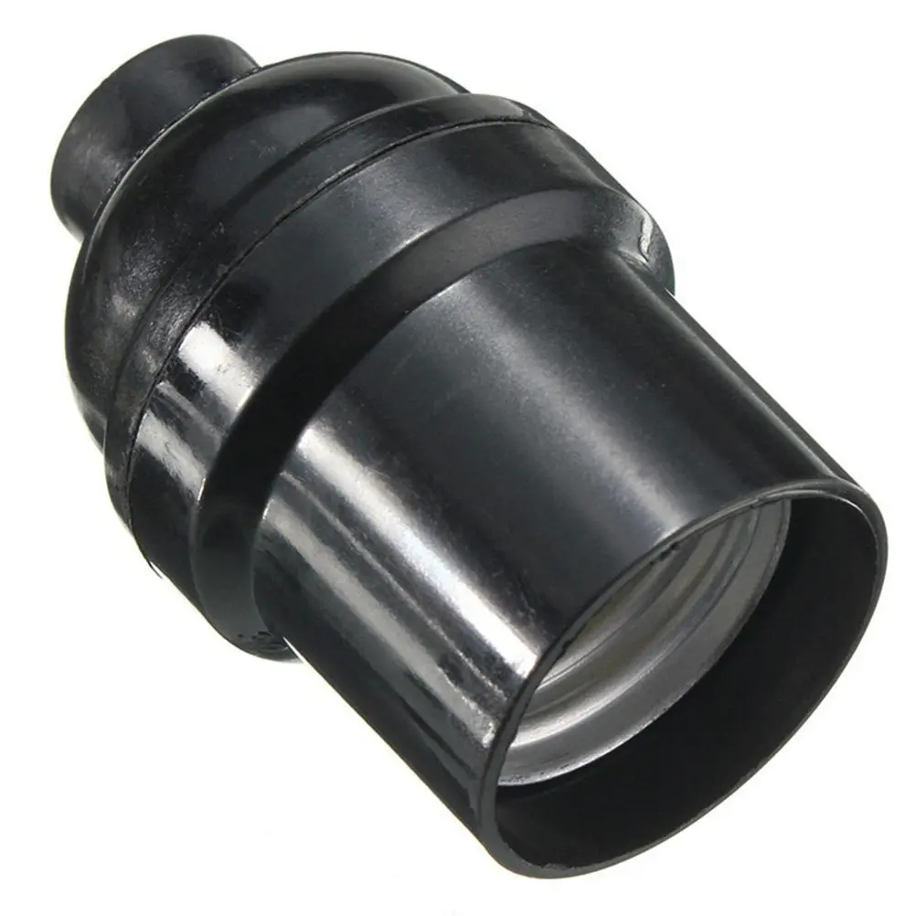 

Комплект из 6 черных патронов E26/E27 для потолочных светильников, адаптеры для люстр, аксессуары для освещения, детали для ламп