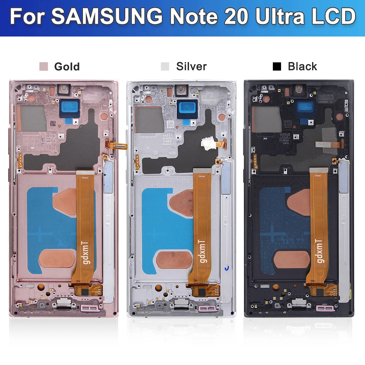 TFT Note20 Ultra lcd for Samsung Galaxy Note 20 Ultra Display 5G N986B/DS Touch Screen Replacement Note 20 ultra 4G N985F/DS LCD