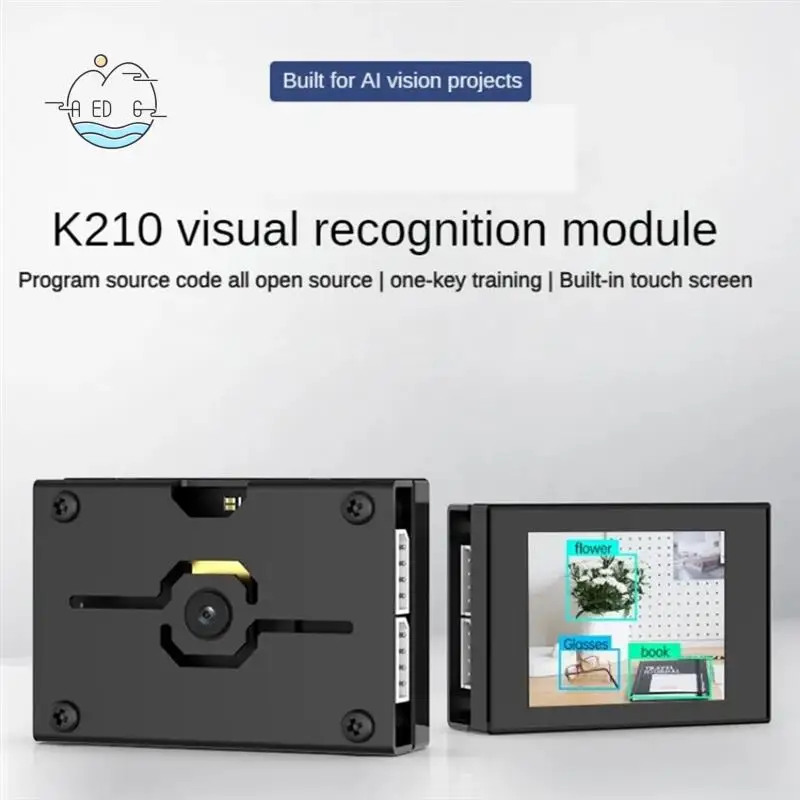 Modulo visivo AED6-K210 Modulo di riconoscimento visivo Wondermv Smart Camera Scheda di sviluppo Python Sensore Canmv programmabile