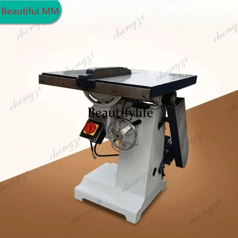 M138 ASIndustrial Woodworking Circular 45 Degree Swing Angle Tilting Table Precision Sliding Saw For Furniture Manufacturing Gro
