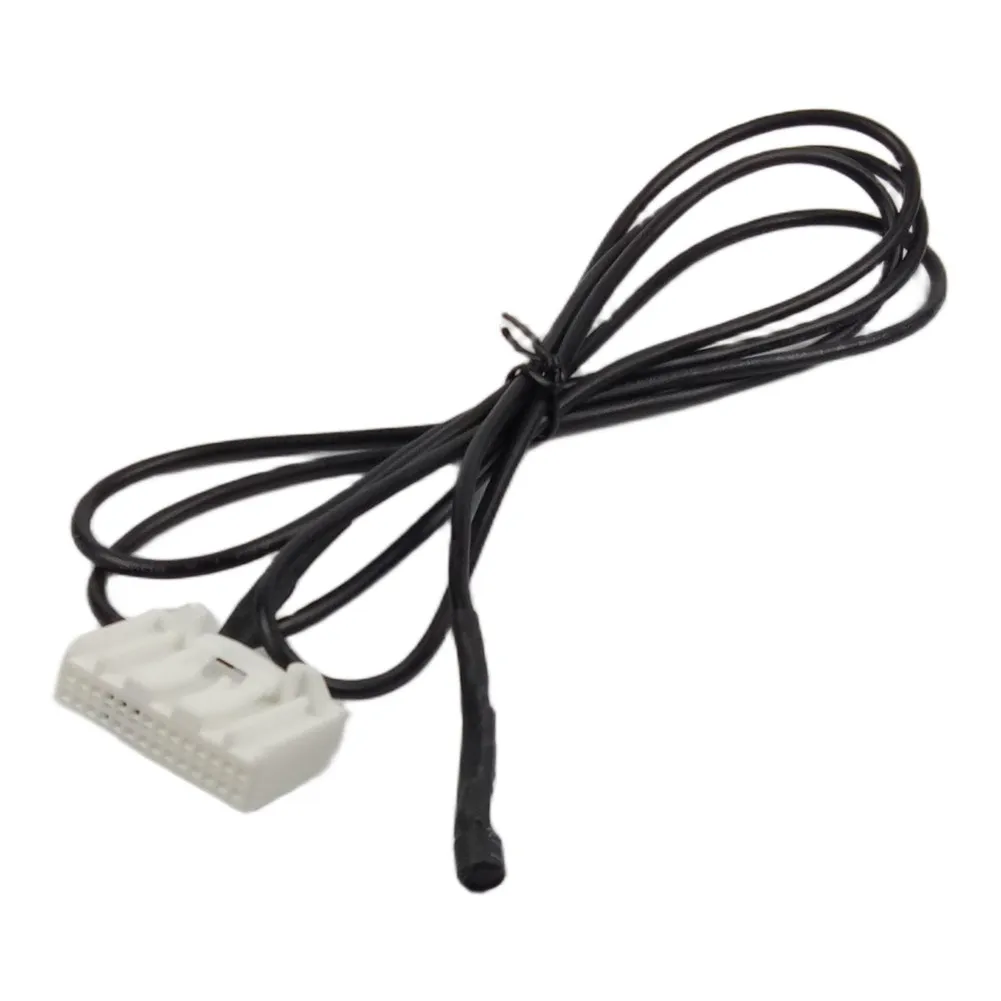 28-pin Car Audio CD Player Bluetooth Cable Wiring Harness Mic Adapter Radio Interface Connection FOR TOYOTA 2015-ON