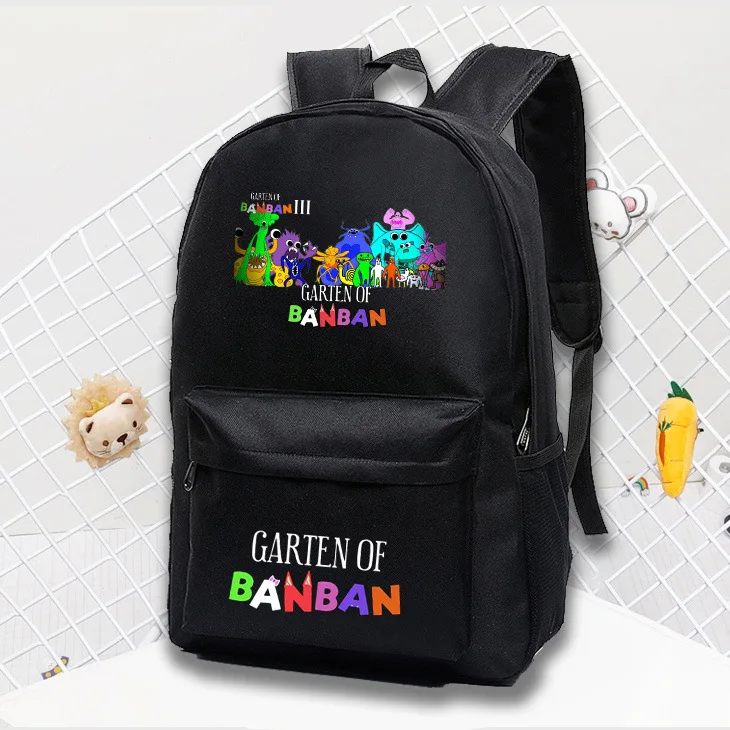 Garten of Banban  Kindergarten School Bag Student Cartoon Print Backpack Children's Burden-Reducing Backpack