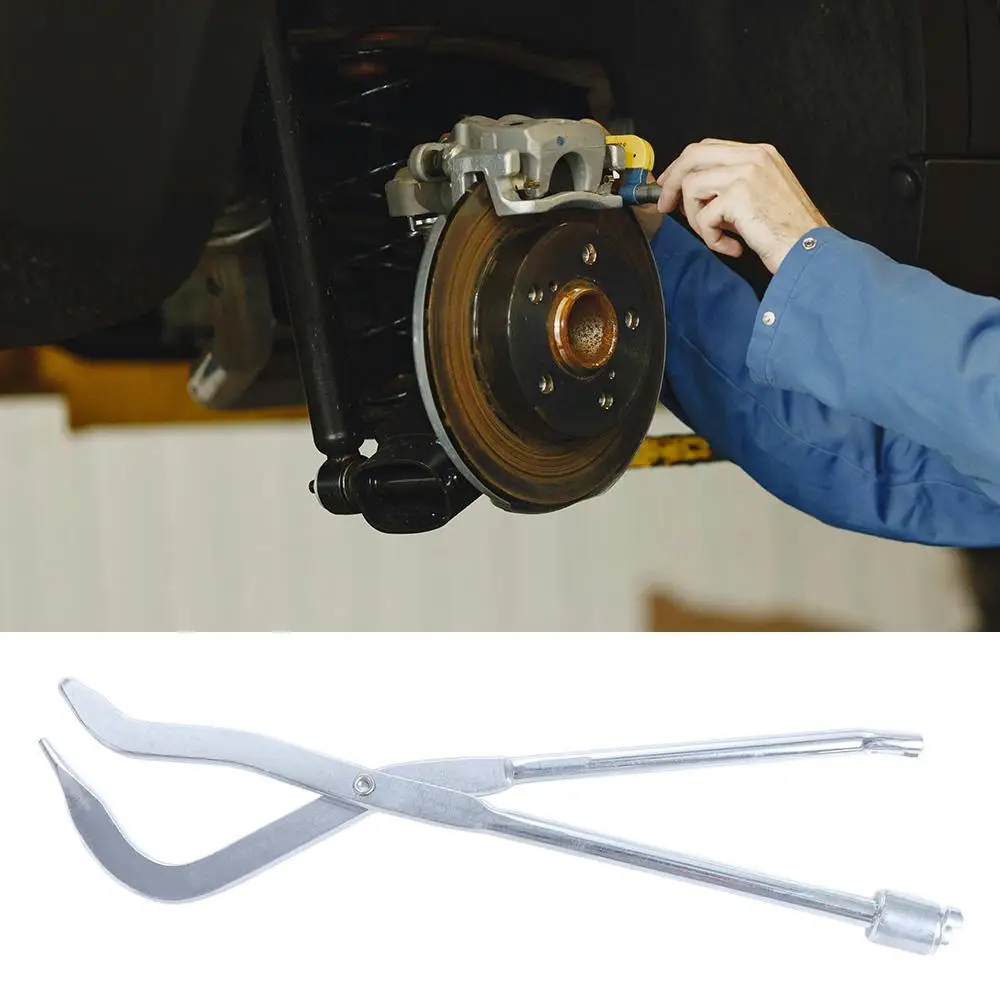 Adjustment Car Drum Brake Spring Plier with Brake Spoon Sturdy Vehicle Disassembly Pliers High Strength High Performance