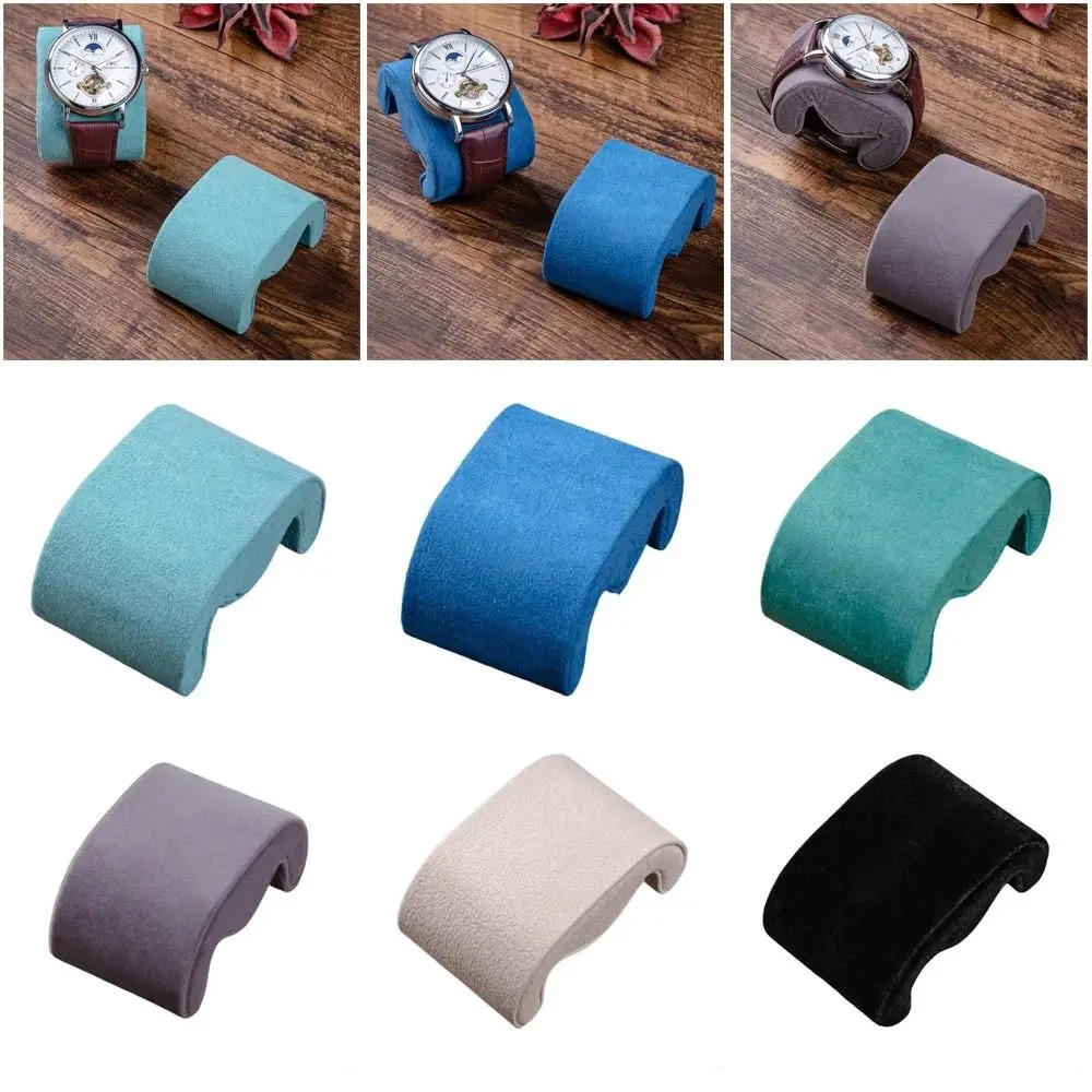 New Suede Velvet Watches Storage Pillow Fixed Display Fixed Pillows Multi Functional Wristwatch Cushion Bracelet