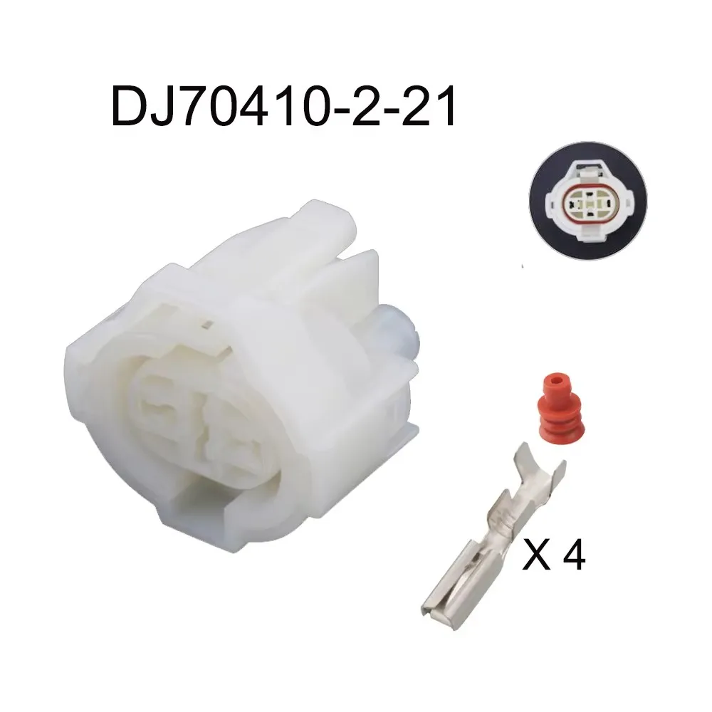 1 sets 4 Pin Automotive Wire Harness Cable Socket Auto Female Male Connector With Terminals
