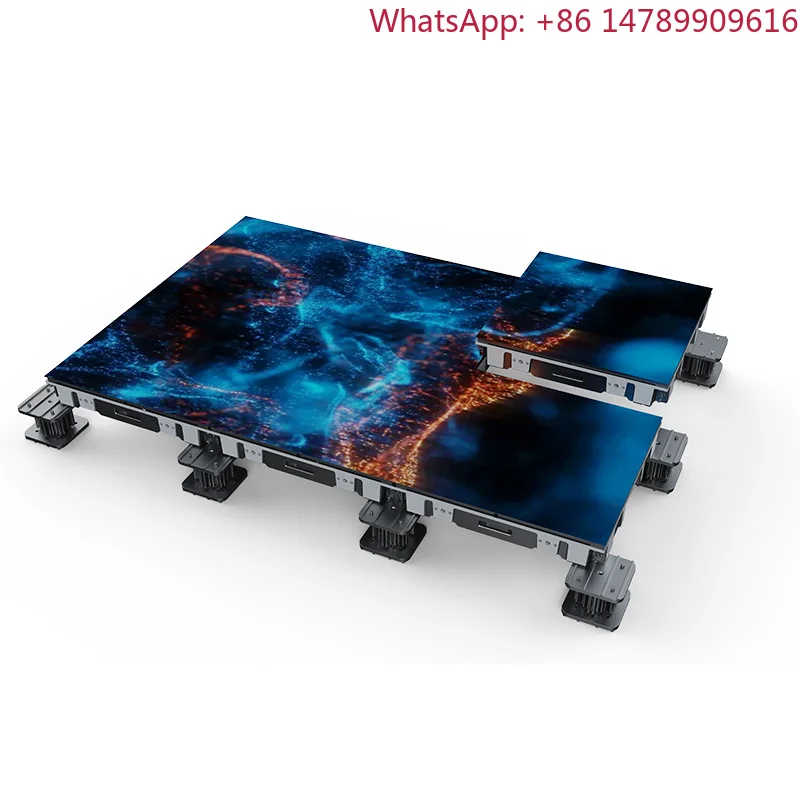 Low Price Customized Outdoor P3.91 Floor Tiles LED Video Display Indoor Not Interactive LED Display ScreenHigh-intensityFootTraf
