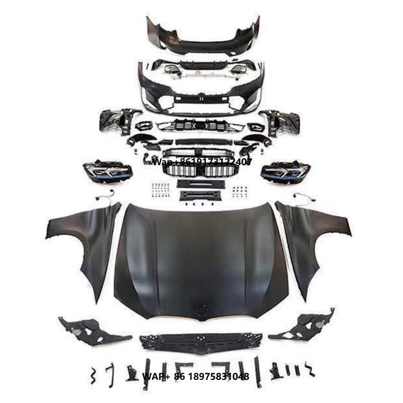 

The Body Kit Is Suitable for 3 Series F30 Upgrade to G20 LCI Sports Appearance