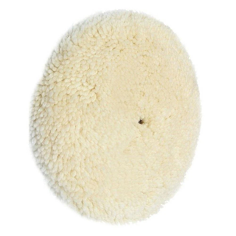 Wool Polishing Buffing Bonnet Buffer Pad Soft Wool 9Inch 225mm For Car Polisher Cleaning Set Clean Furniture Car Vehicle