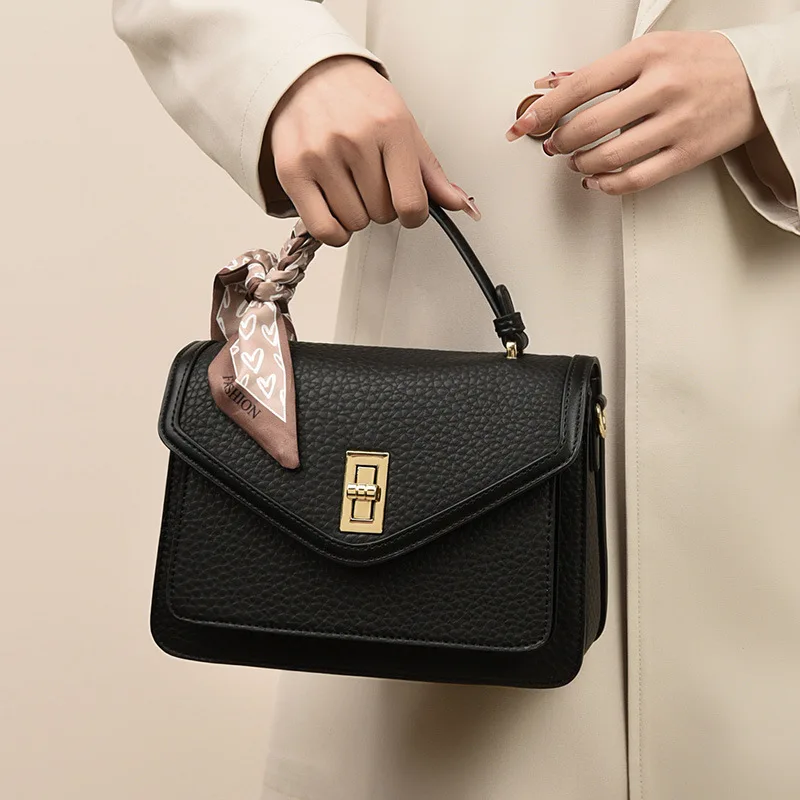 

Elegant Versatile Large Capacity Women's Crossbody Bag Fashionable Commuter Handbag Casual Simple Style Detachable Shoulder S...