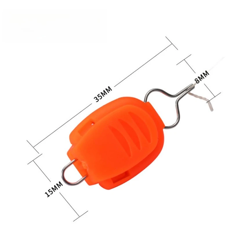 Abrazaderas para línea de pesca con clips portátiles baitcasting - imagen 3