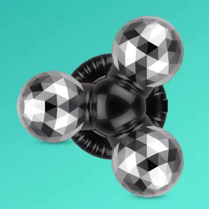 Nuevo Masajeador vibratorio de mano 4 en 1 con 3 cabezales de masaje para amasar para automasaje, relajación o tensión muscular, Mini masajeador