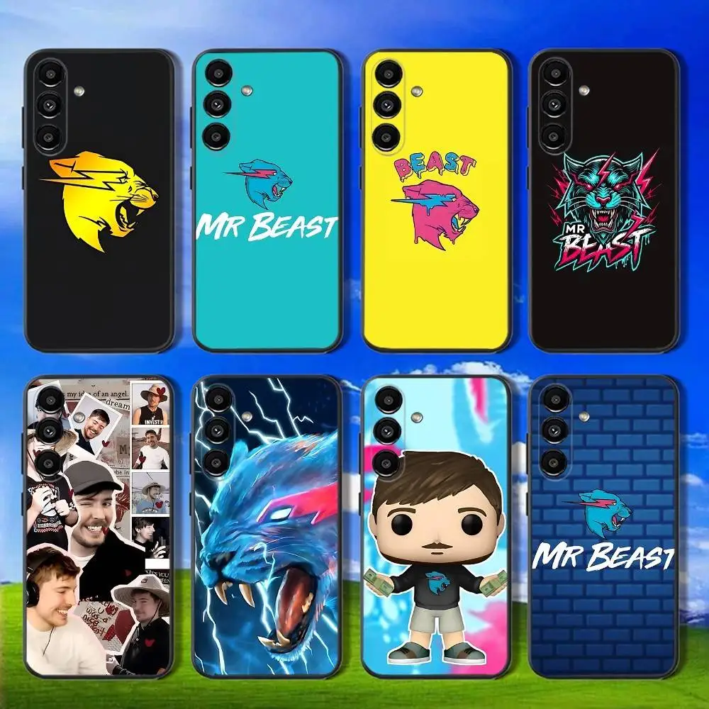 

Jimmy Mr B- Beast Phone Case For Samsung Galaxy A13,A21s,A22,A31,A32,A52,A53,A71,A80,Soft Black Shell