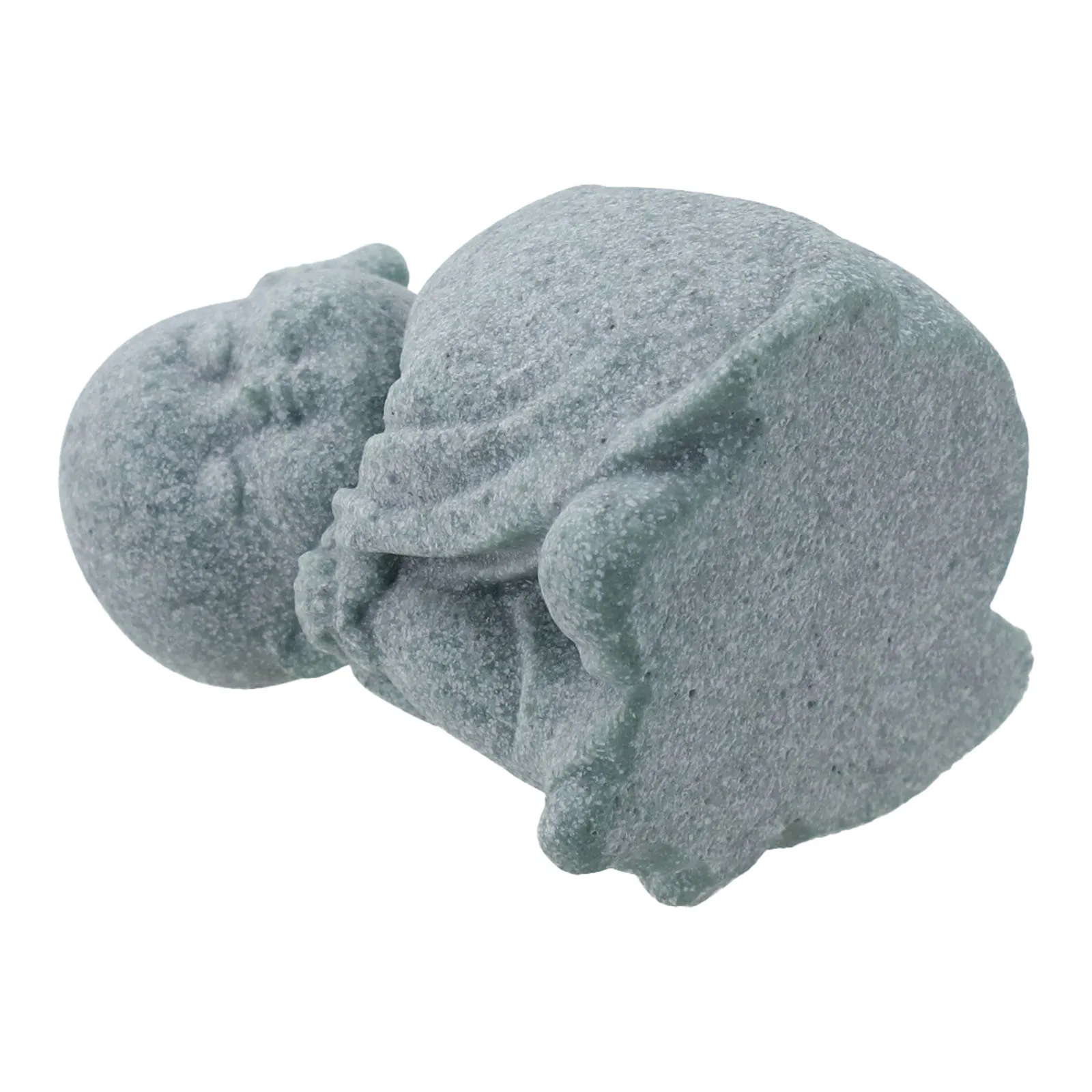 Eclectic Little Buddha Monk Ornaments Engaging Hearing & Seeing with Nature in Your Garden or Living Space Decor