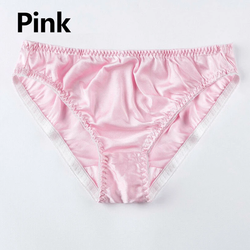 Sexy Real Silk Women\'s Underwear Seamless Panties Female Briefs Ladies Comfortable Lingerie Mid Waist Undershorts 2022 Summer