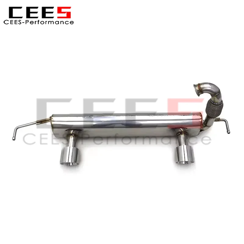 

Cees Catback выхлопная труба для SMART W453 1.0/0.9T 2015-2021, высокопроизводительная выхлопная система из нержавеющей стали, выхлопная труба