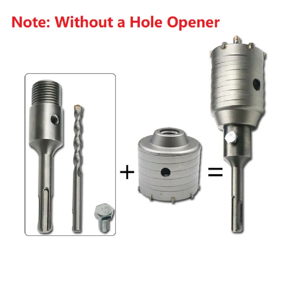 Round Shank Rod 22x110mm Carbide Tipped Concrete Hole Opener For Electric Drill Bit Wall Stone Brick Drilling Tool