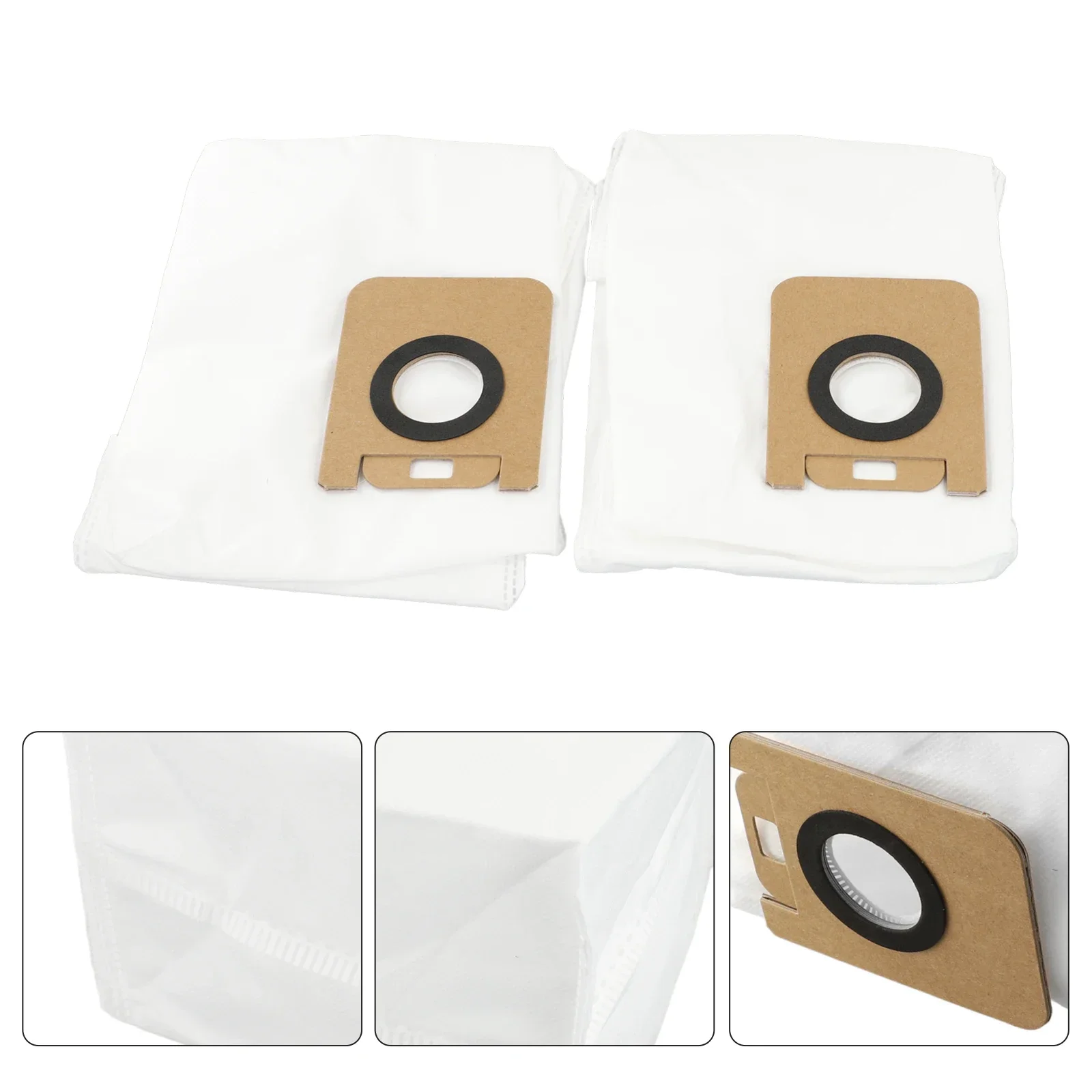 Features Dust Bags Dust Bags High Filtration Performance D Plus Robot Vacuum Cleaner Easy To Replace Dust Bags